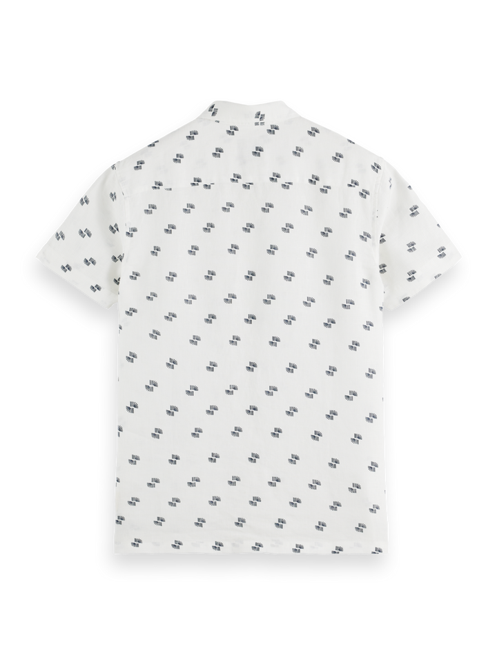 Regular-fit all-over printed shirt