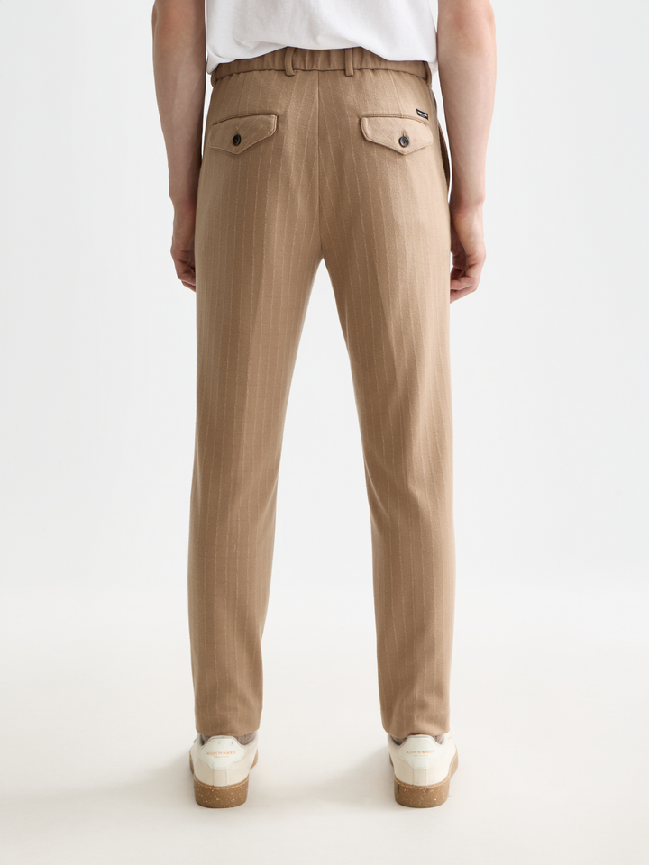 Finch Tailored Jersey Yarn-Dyed Tapered Jogger