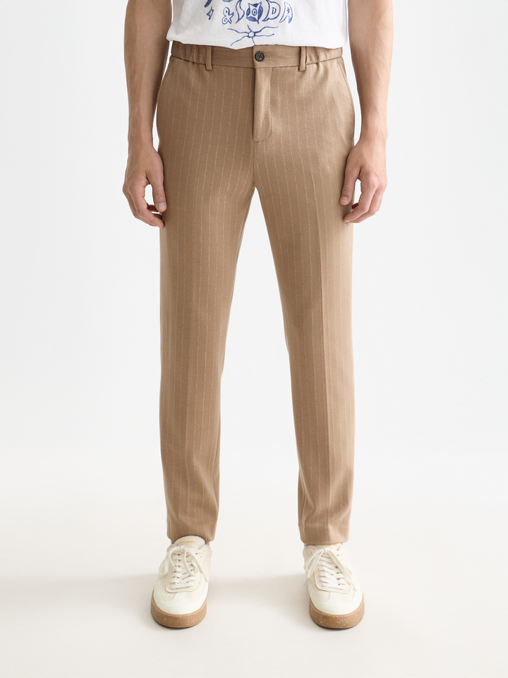 Finch Tailored Jersey Yarn-Dyed Tapered Jogger