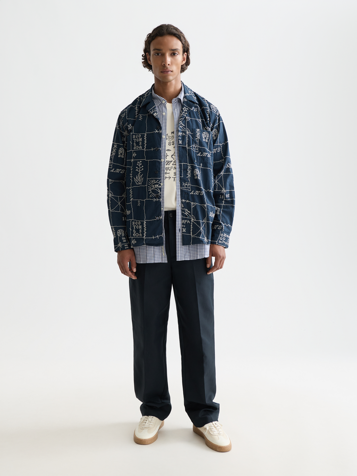 Otis Cotton-Twill Relaxed Straight Chino