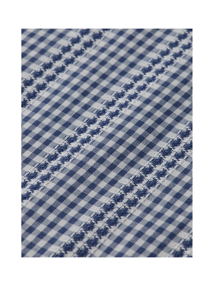 Microcheck Cotton Poplin Shirt