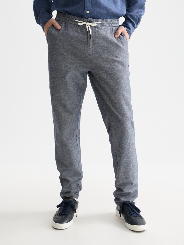 Seasonal Essentials Warren Cotton Linen Jogger