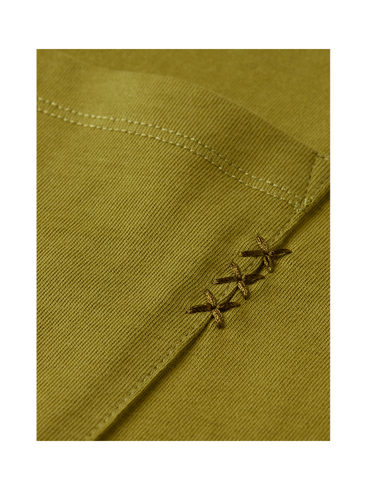 Seasonal Essentials 3 Crosses Pocket Loose T-Shirt