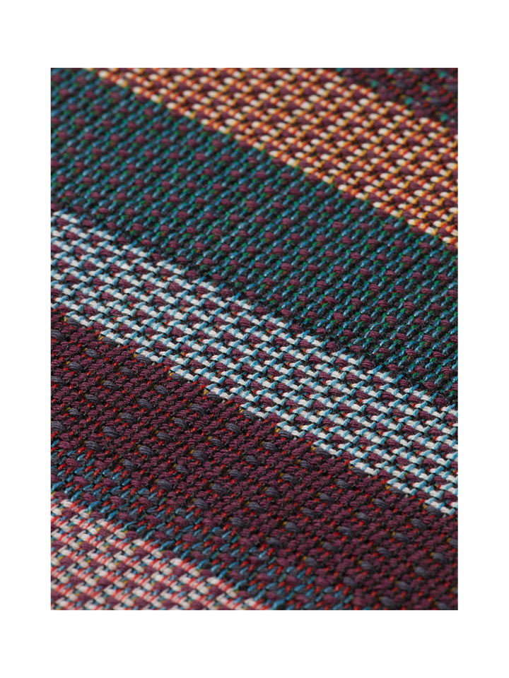 Jacquard relaxed-fit hoodie
