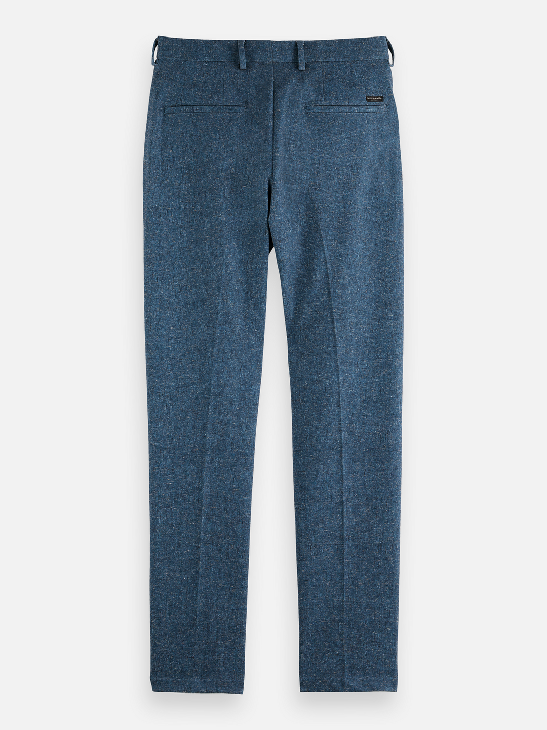 Stuart - melange-jersey regular slim chino