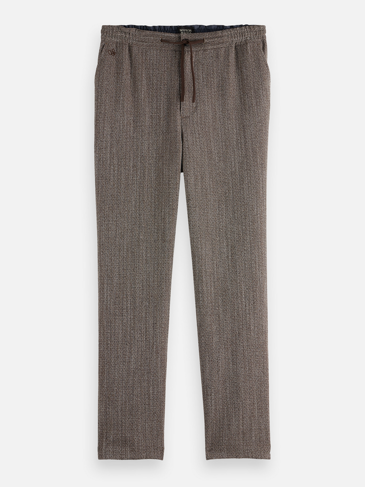 Finch Herringbone Yarn Dyed Tapered Fit Jogger