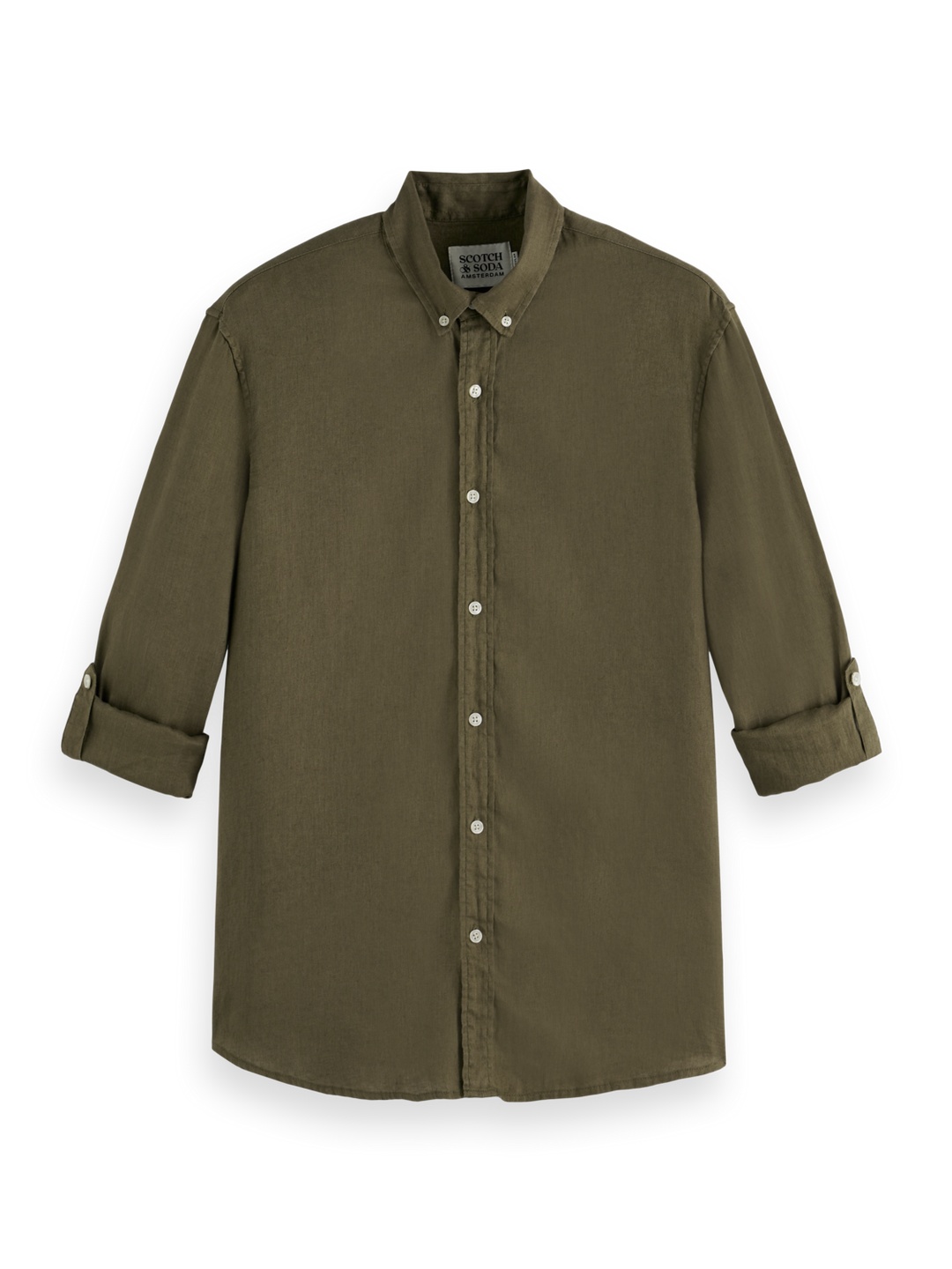 Seasonal Core-Regular-Fit Linen Shirt