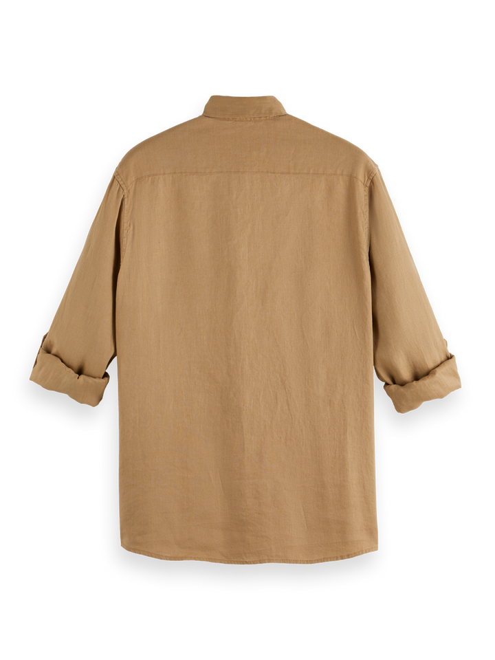 Seasonal Core-Regular-Fit Linen Shirt