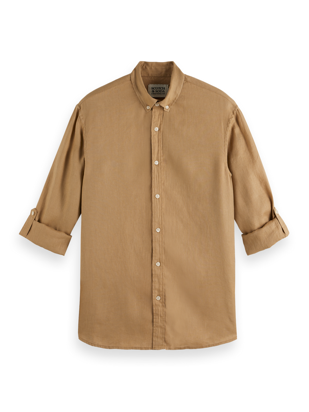 Seasonal Core-Regular-Fit Linen Shirt