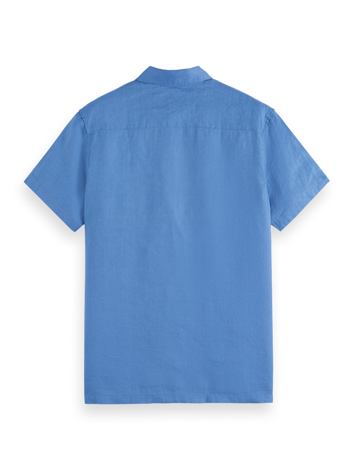 Regular-Fit SS Linen Shirt