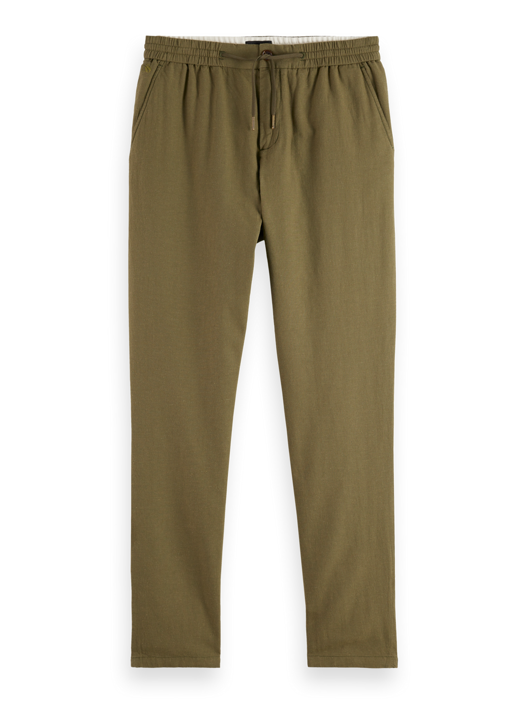 Seasonal core-Warren cotton linen straight jogger