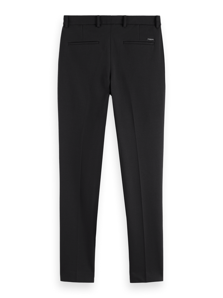 Mott - tailored jersey yarn-dyed chino
