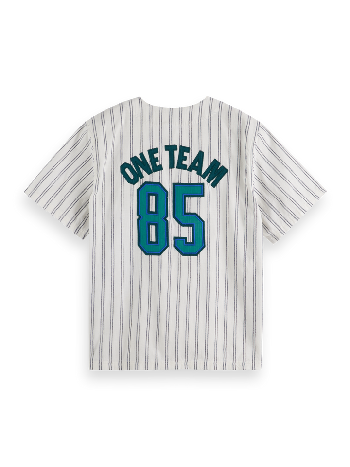 Relaxed-Fit SS Baseball Shirt