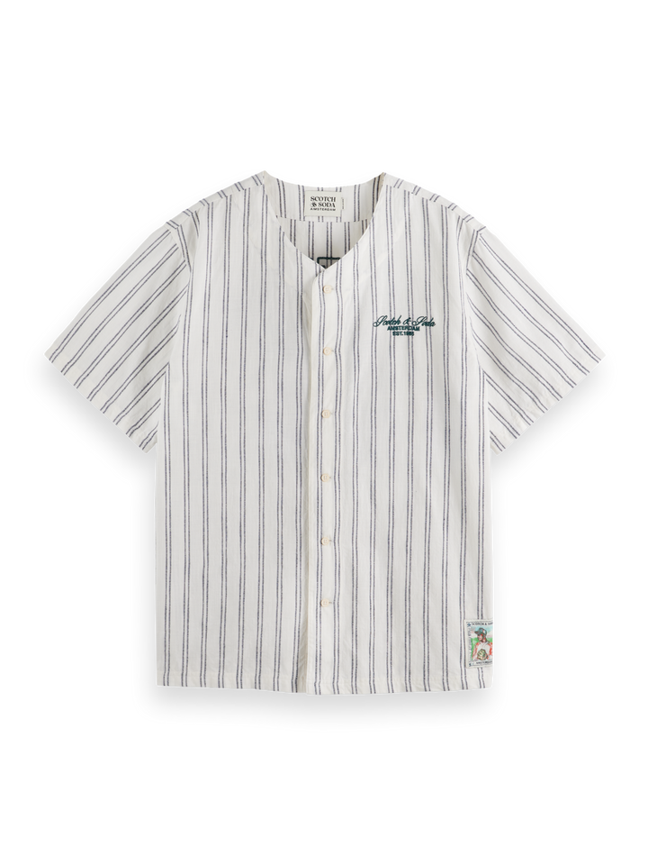 Relaxed-Fit SS Baseball Shirt