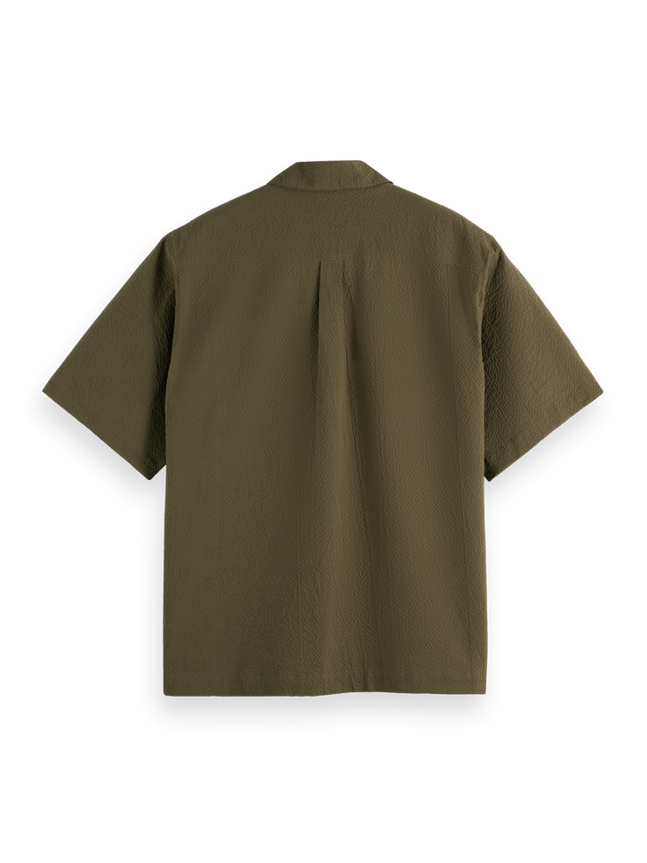 Relaxed-Fit SS Seersucker Shirt