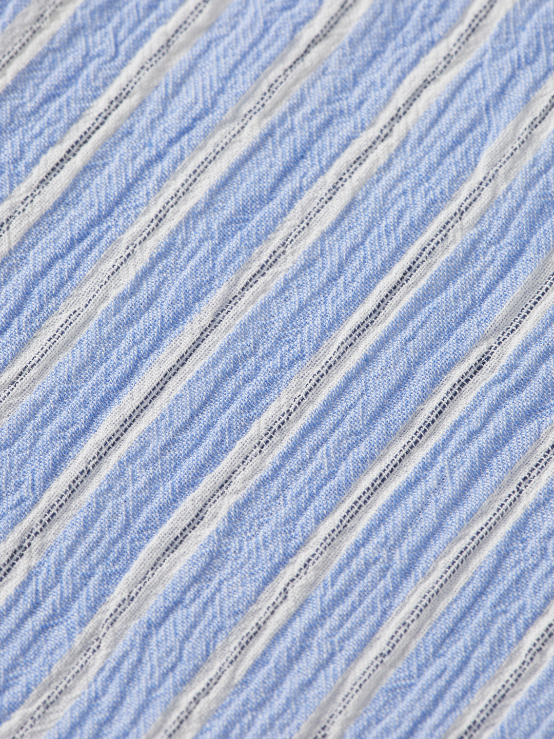 Regular-Fit Crinkle Striped Shirt