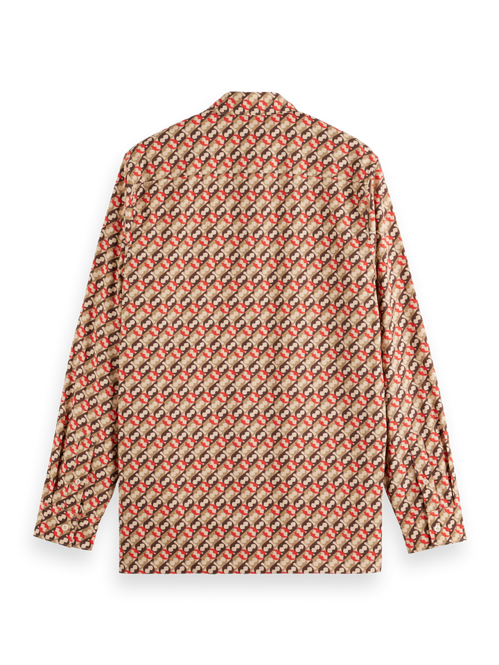 Regular-Fit Geo Print Shirt