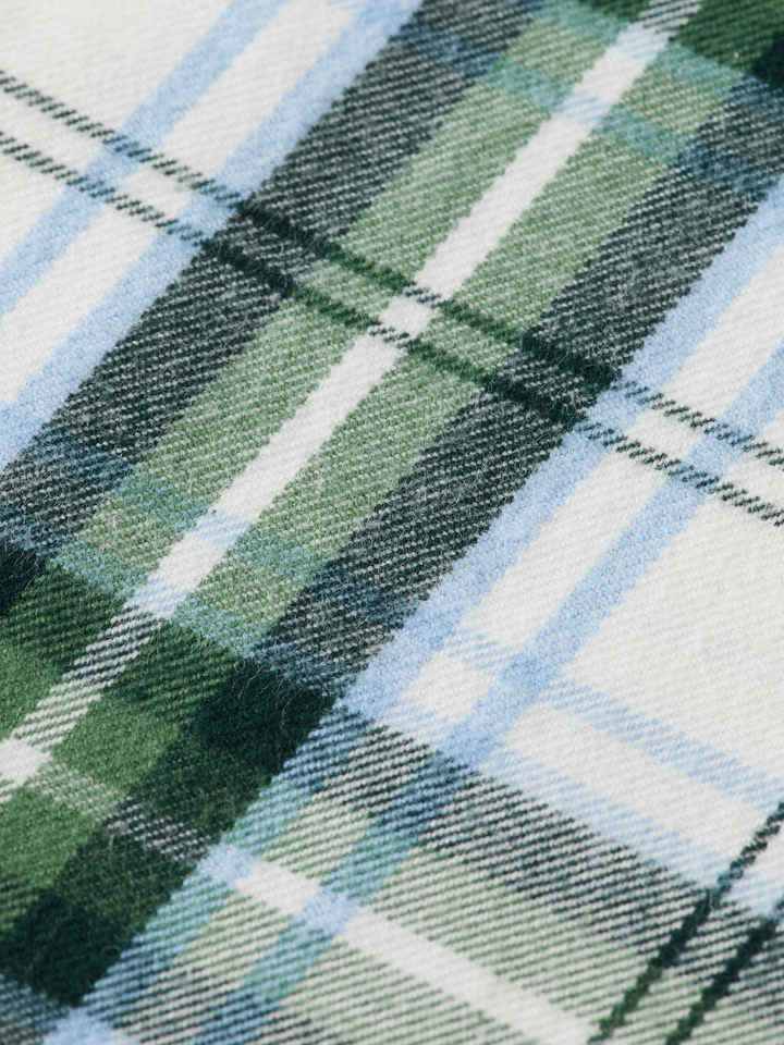 Relaxed-Fit YD Flannel Check Shirt
