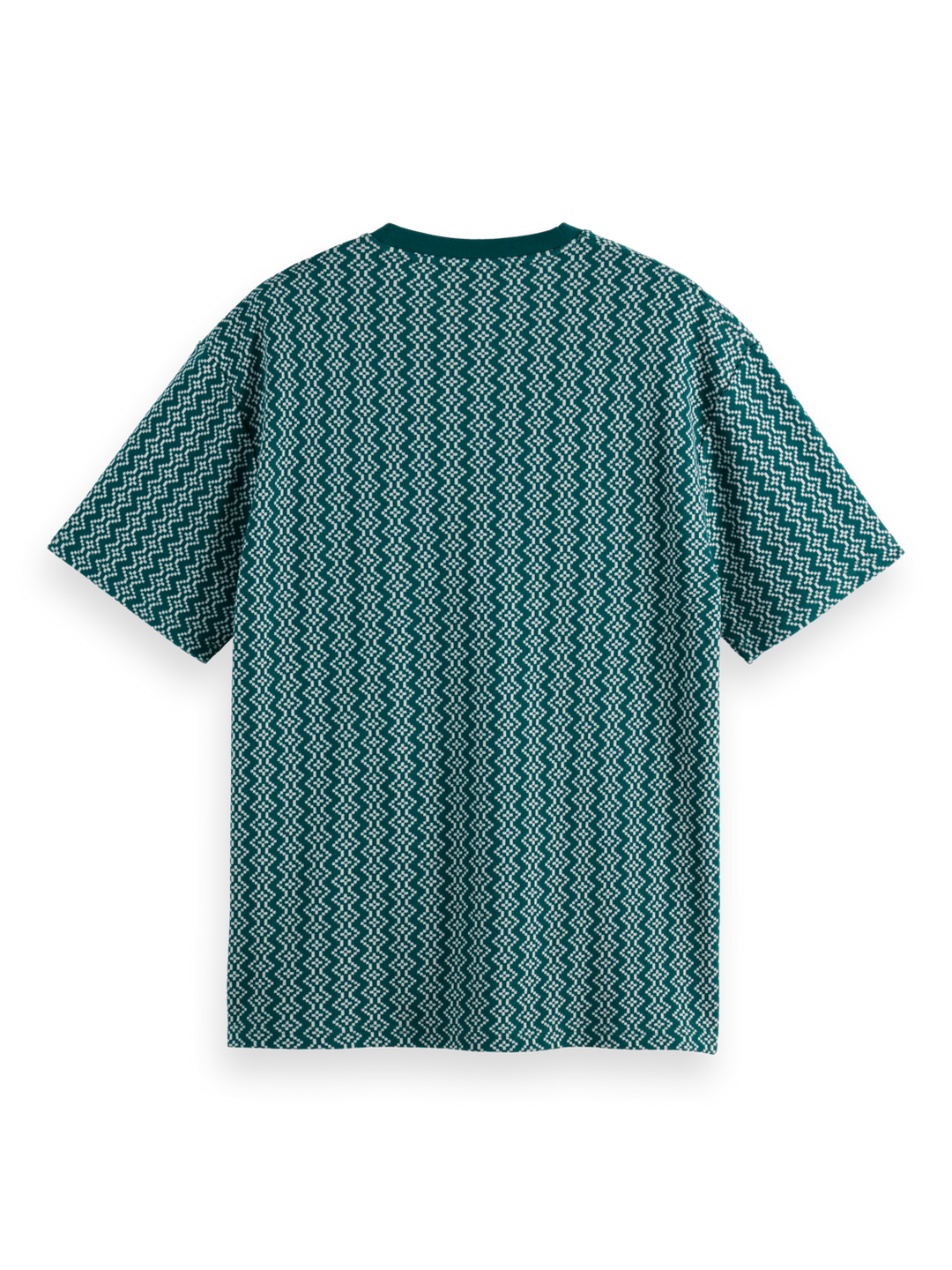 Jacquard relaxed fit t-shirt