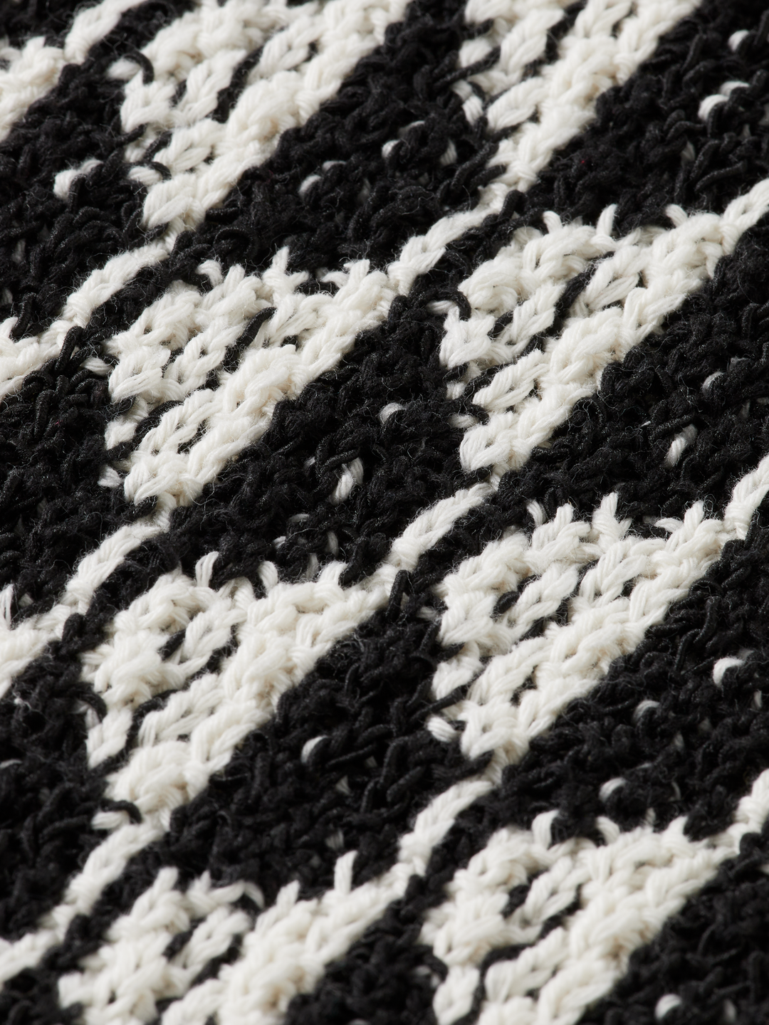 Jacquard dropped shoulder long sleeved polo