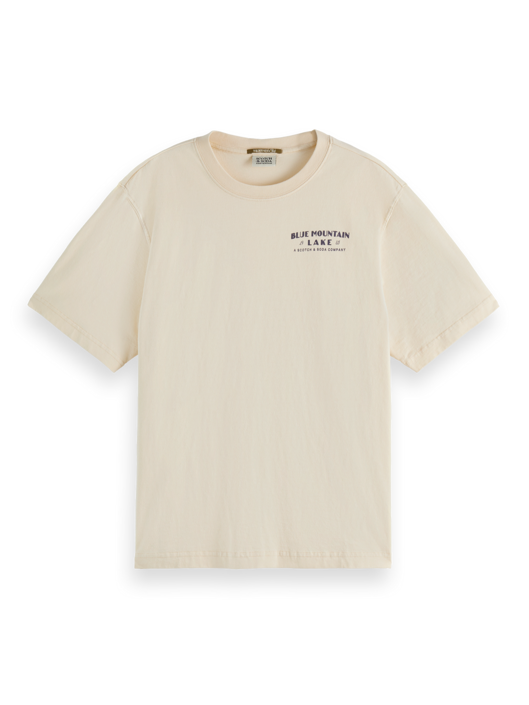 Washed artwork loose fit T-shirt