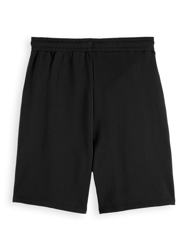 Regular-fit badge logo sweatshort
