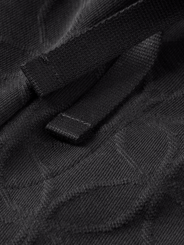 Jacquard Terry Relaxed Straight Fit Sweatpants