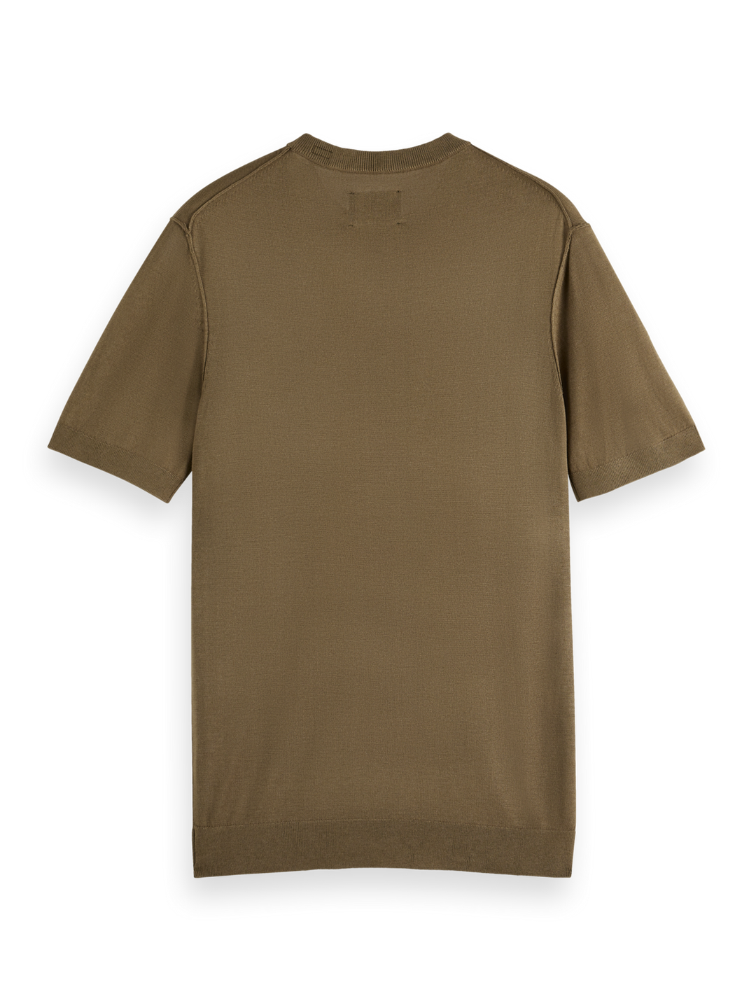 Knitted regular fit T-shirt