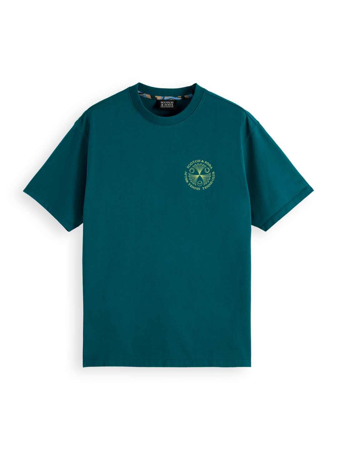 Front and back artwork relaxed fit t-shirt