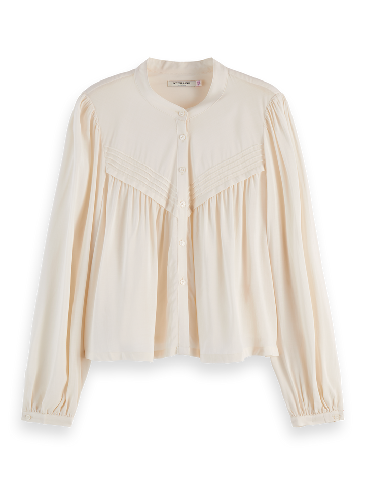 Pintuck Shirt