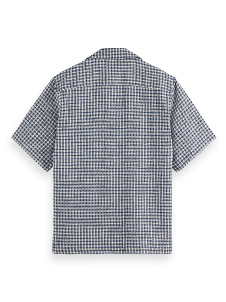 Relaxed-Fit SS Jacquard Shirt