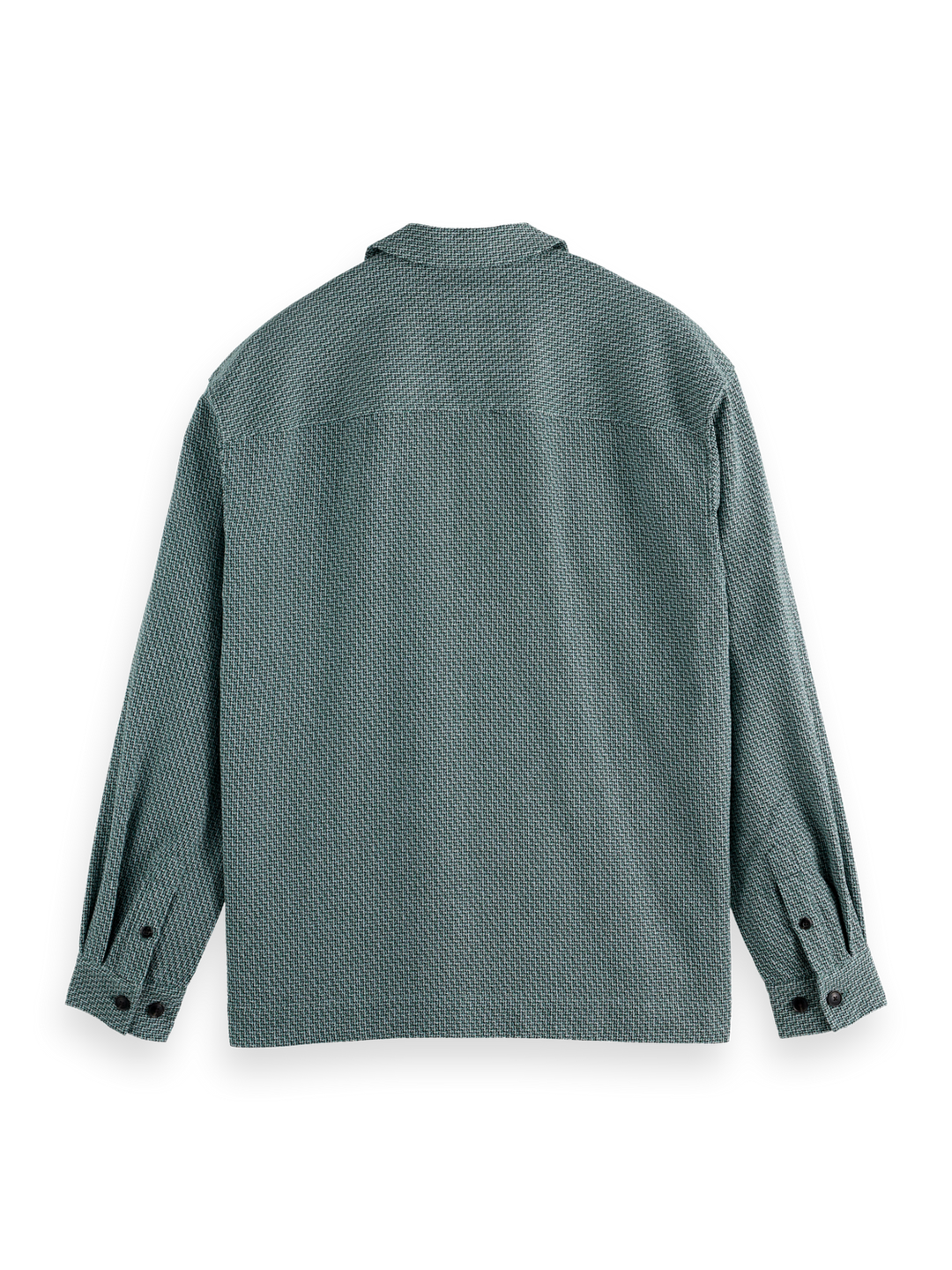 Relaxed-Fit Structured Overshirt