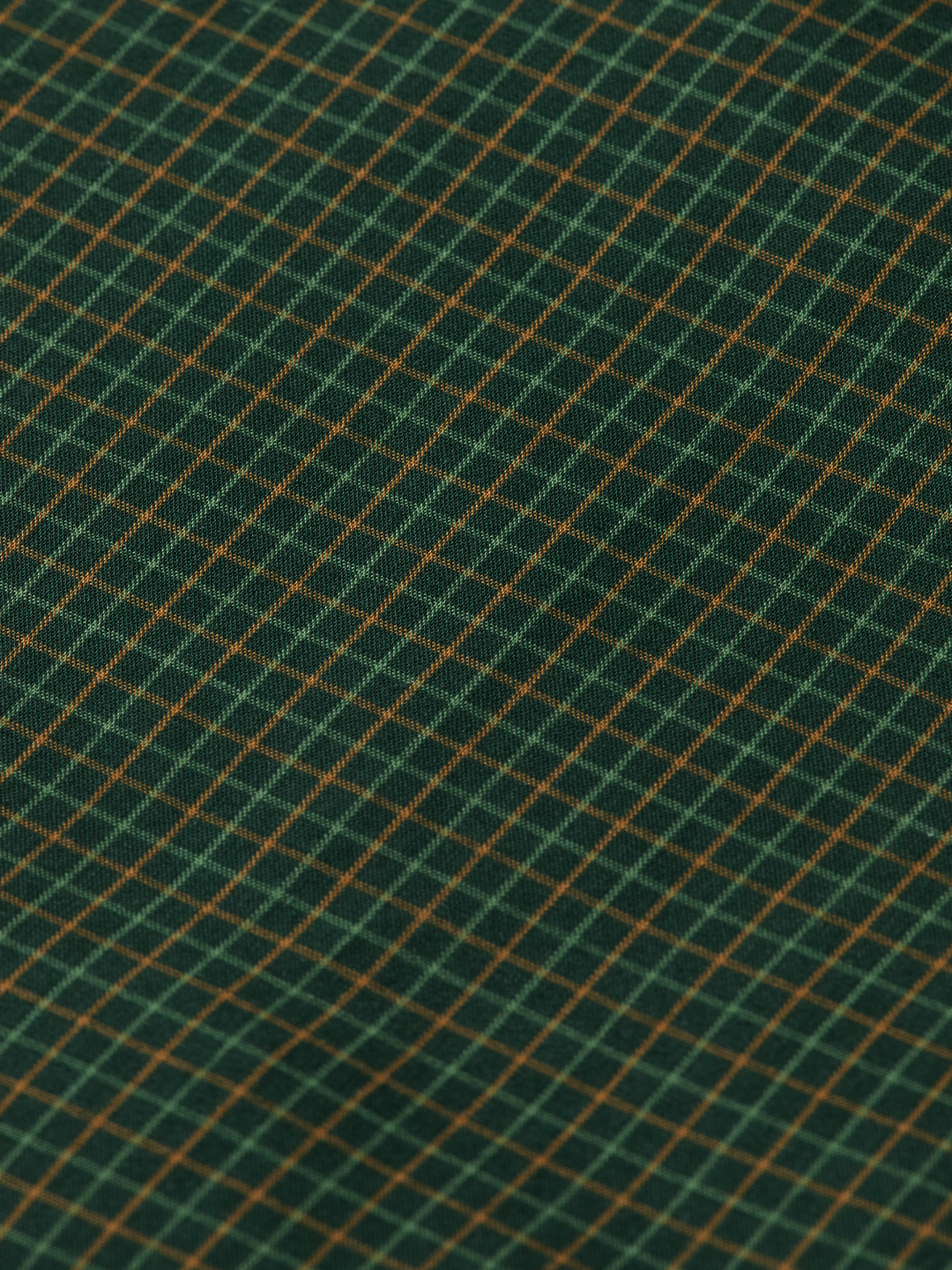 Relaxed-Fit YD Micro-Check Shirt