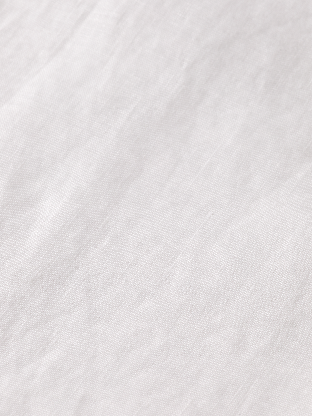 Essentials Collarless Linen Shirt