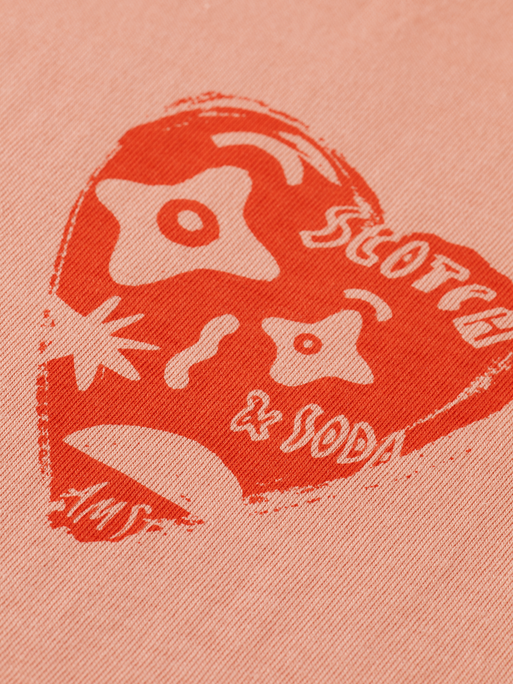 Chest artwork regular fit T-shirt