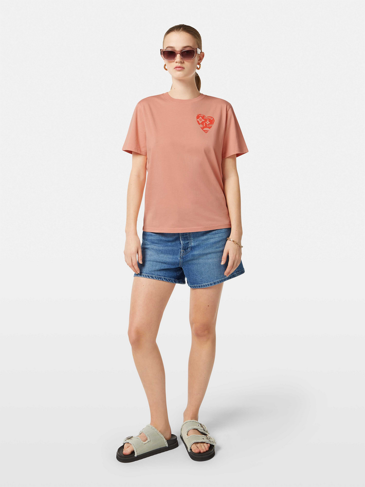 Chest artwork regular fit T-shirt