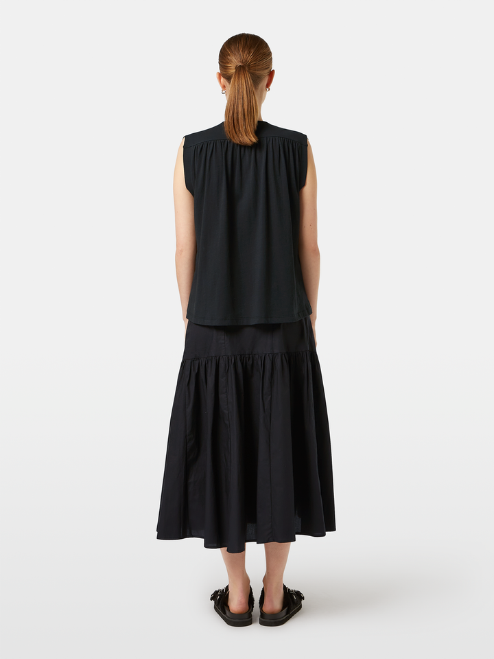 Drapey V-neck T-shirt