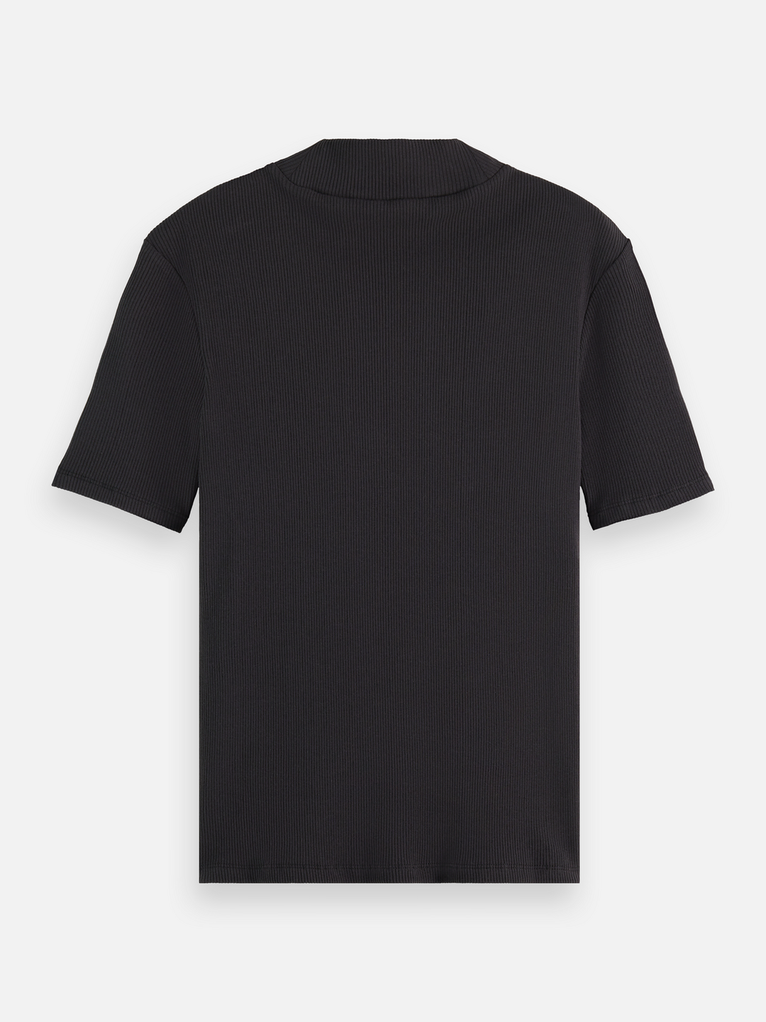 Core Mock Neck Rib T-Shirt