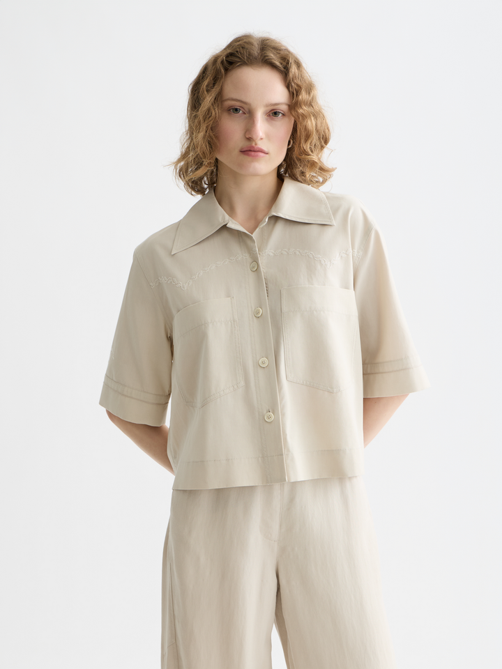 Boxy Short Sleeve Shirt