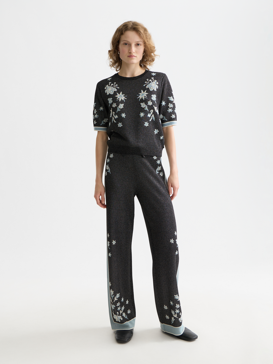 40 Years Jacquard Short Sleeve Pullover
