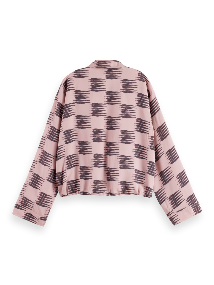 Printed utility Shirt