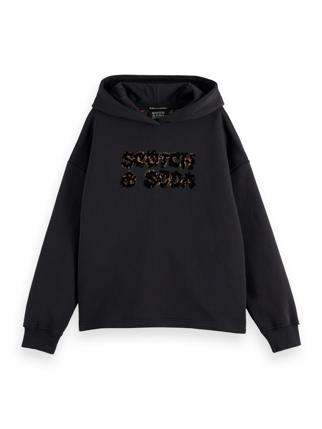 Hoodie with open back
