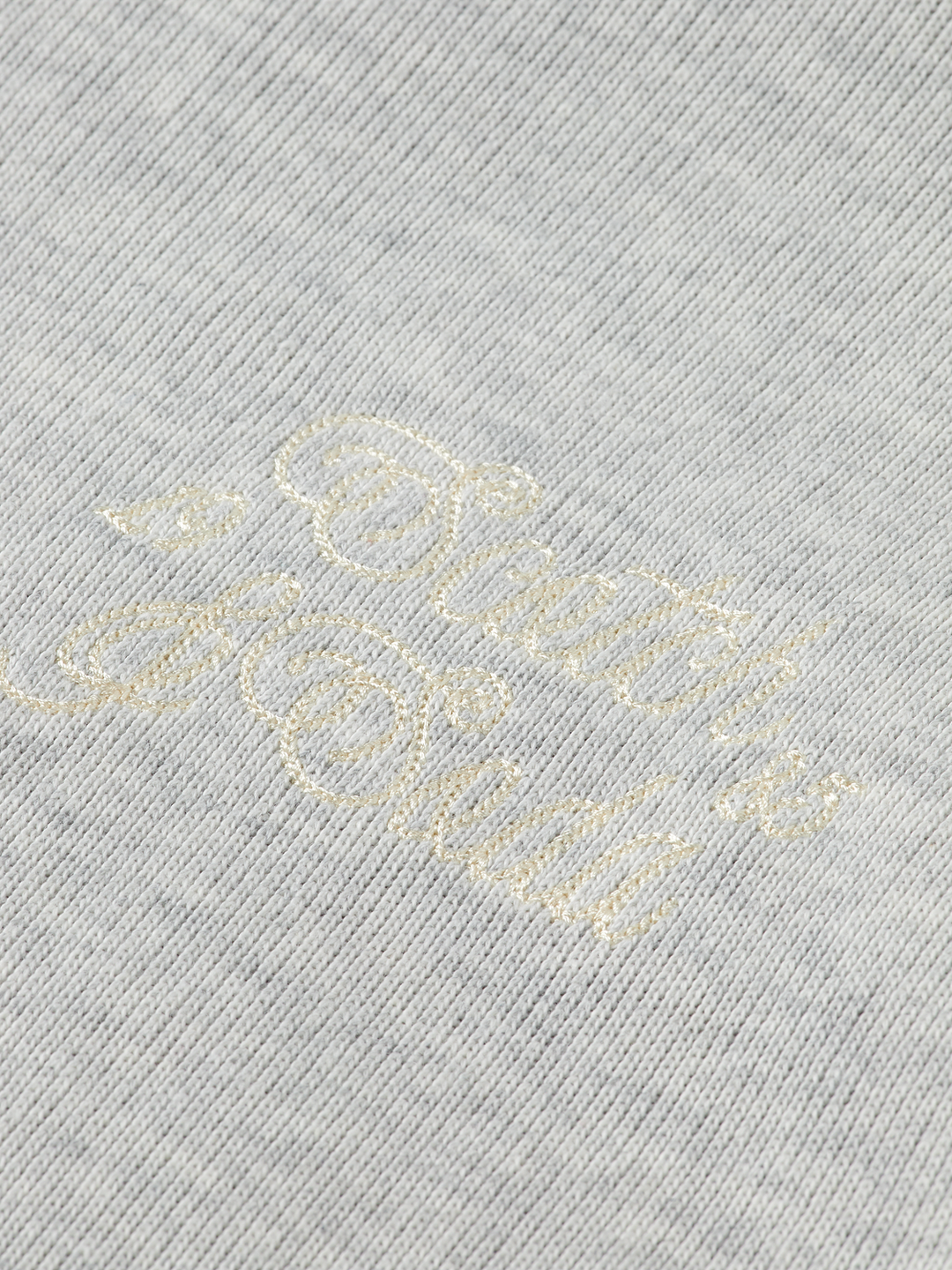 Zip through interlock hoodie