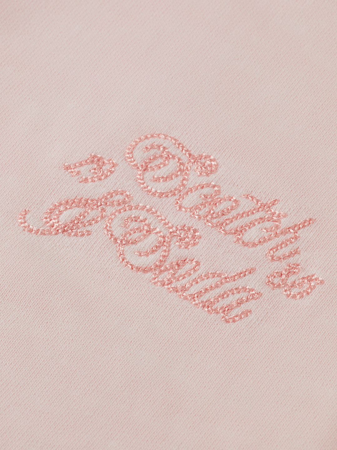 Garment dye logo oversized sweatshirt