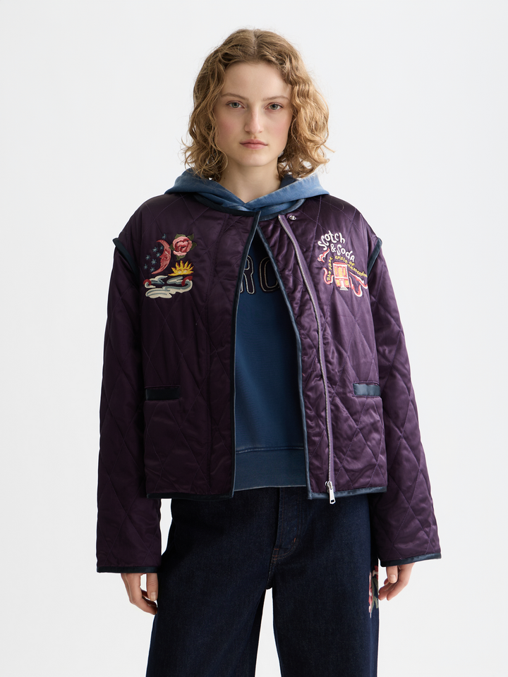 40 years embroidered souvenir jacket