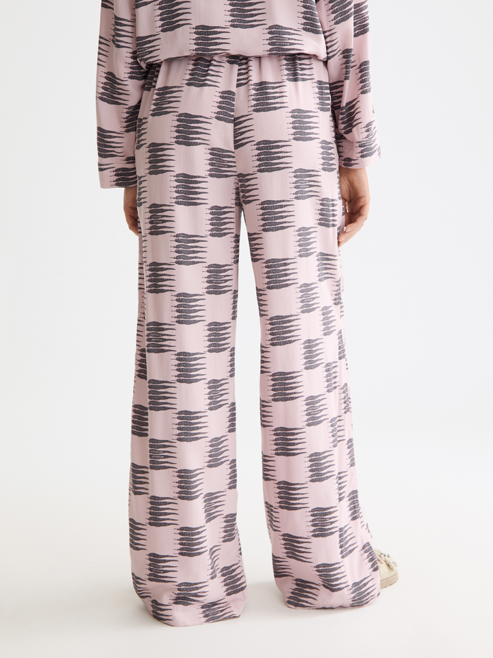 Eleni-high rise wide leg pyjama pants