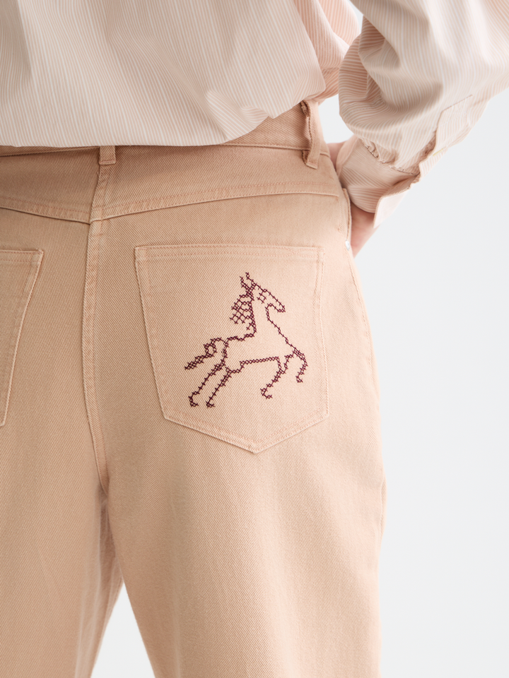 The Ripple - high rise straight leg pants