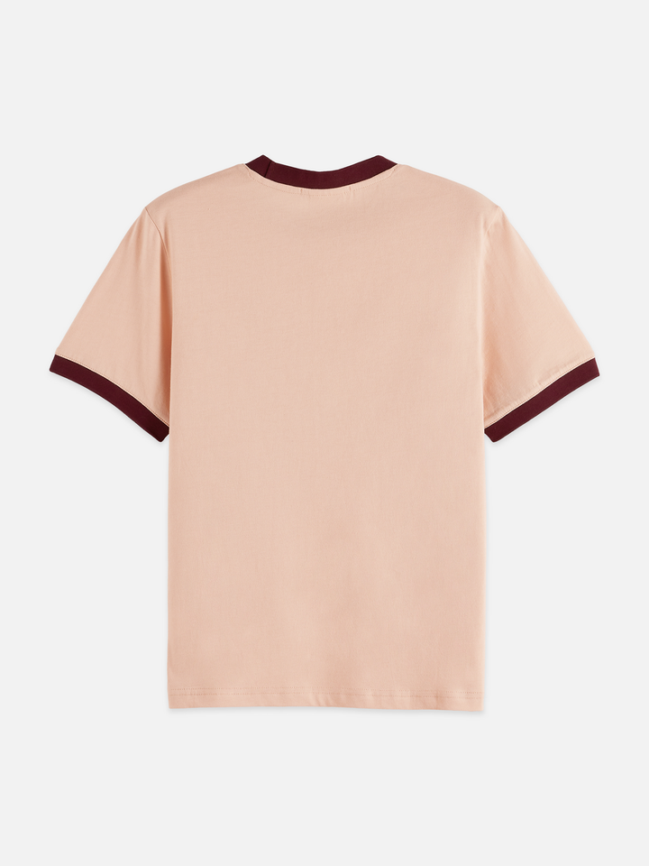 Embroidered Ringer Regular Fit T-Shirt