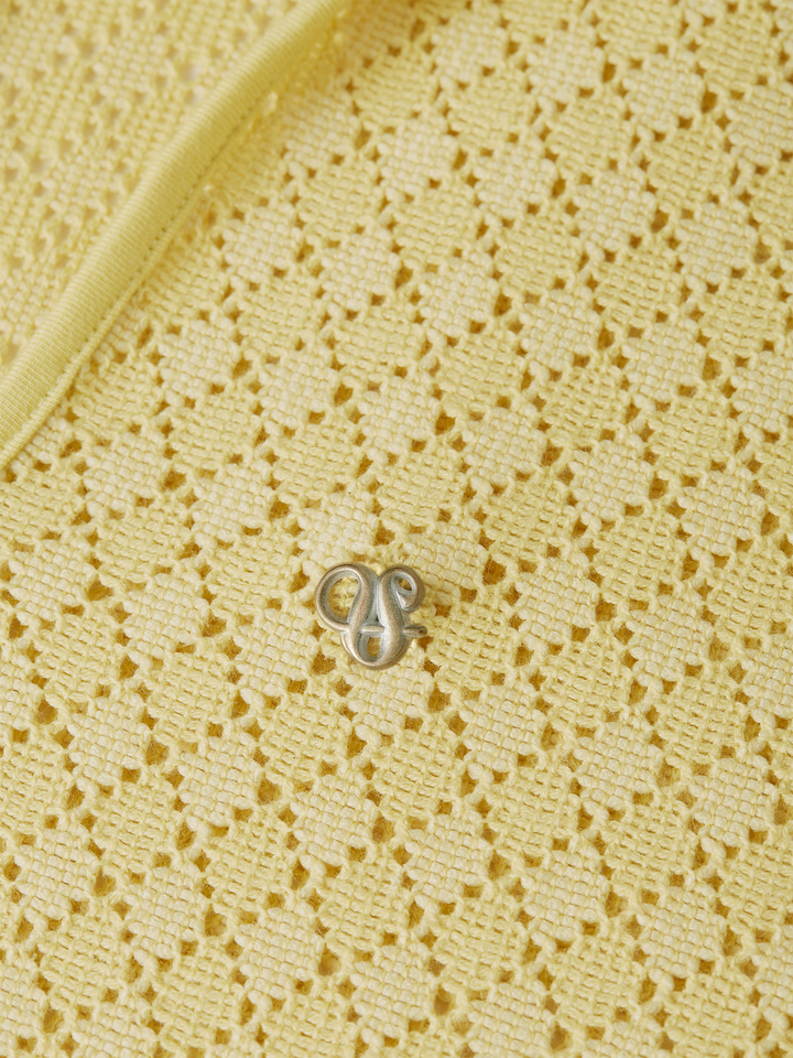 Crochet polo