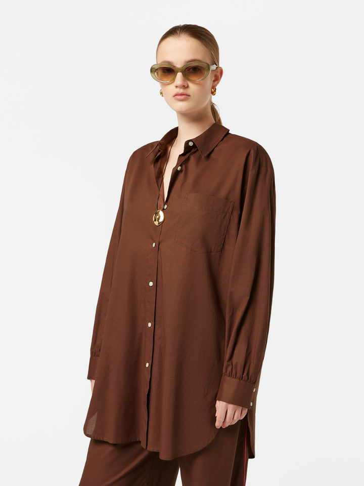 Oversized light weight cotton shirt
